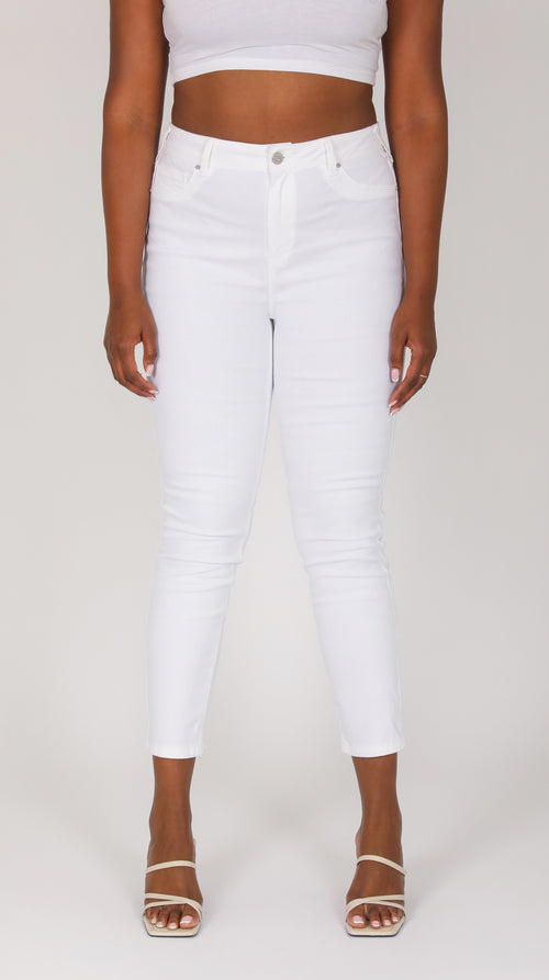 HIGH RISE ANKLE JEGGING